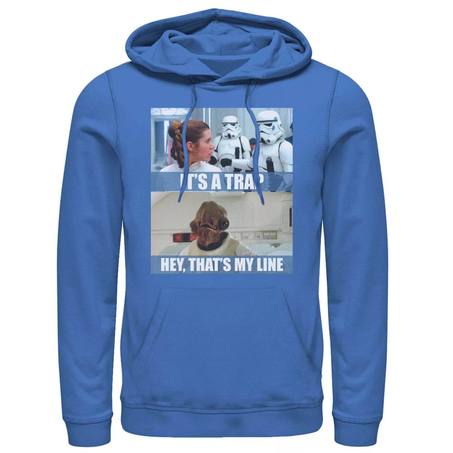 Мужская толстовка с капюшоном «Звездные войны: это ловушка» «Эй, это моя линия» Licensed Character
Мужская толстовка с капюшоном «Звездные войны: это ловушка» «Эй, это моя линия» Licensed Character