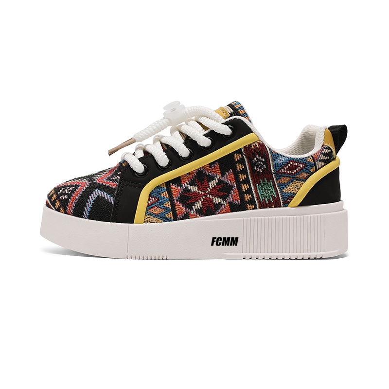 Нескользящая и дышащая детская обувь для повседневной носки FCMM, черный 
Нескользящая и дышащая детская обувь для повседневной носки FCMM, черный