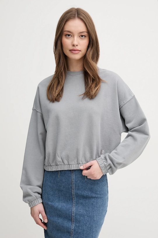 Хлопковая блузка United Colors Of Benetton, серый
Хлопковая блузка United Colors Of Benetton, серый