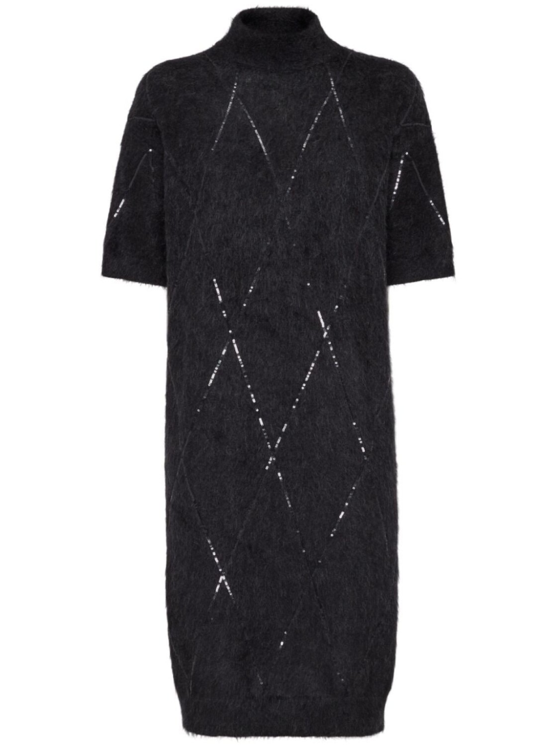 Brunello Cucinelli платье с пайетками, черный
Brunello Cucinelli платье с пайетками, черный