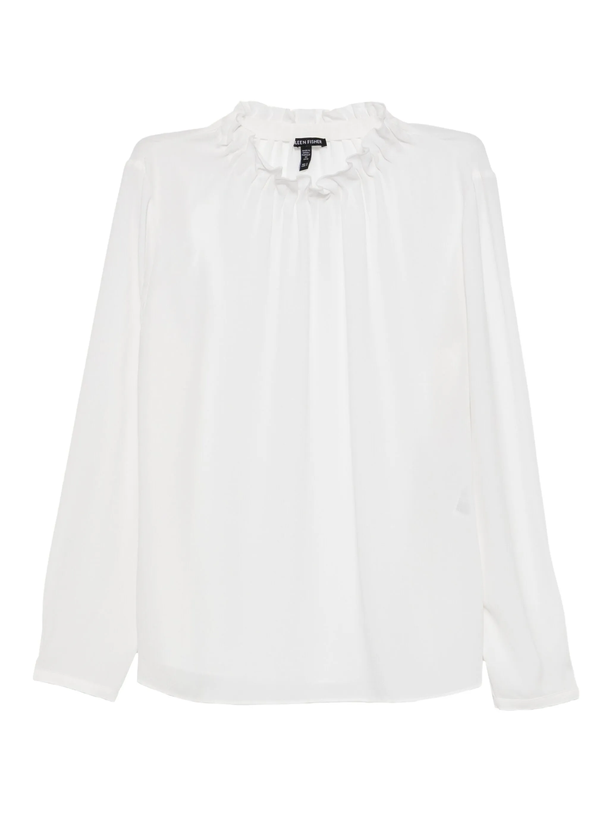 Шелковый топ Eileen Fisher, белый
Шелковый топ Eileen Fisher, белый