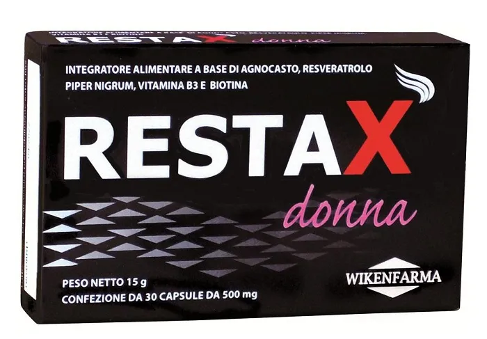 Restax Donna 30 капсул для здоровья волос
Restax Donna 30 капсул для здоровья волос