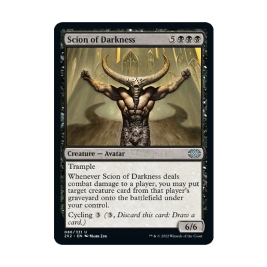 CCG Наследник Тьмы (U), MTG - Double Masters 2022
CCG Наследник Тьмы (U), MTG - Double Masters 2022