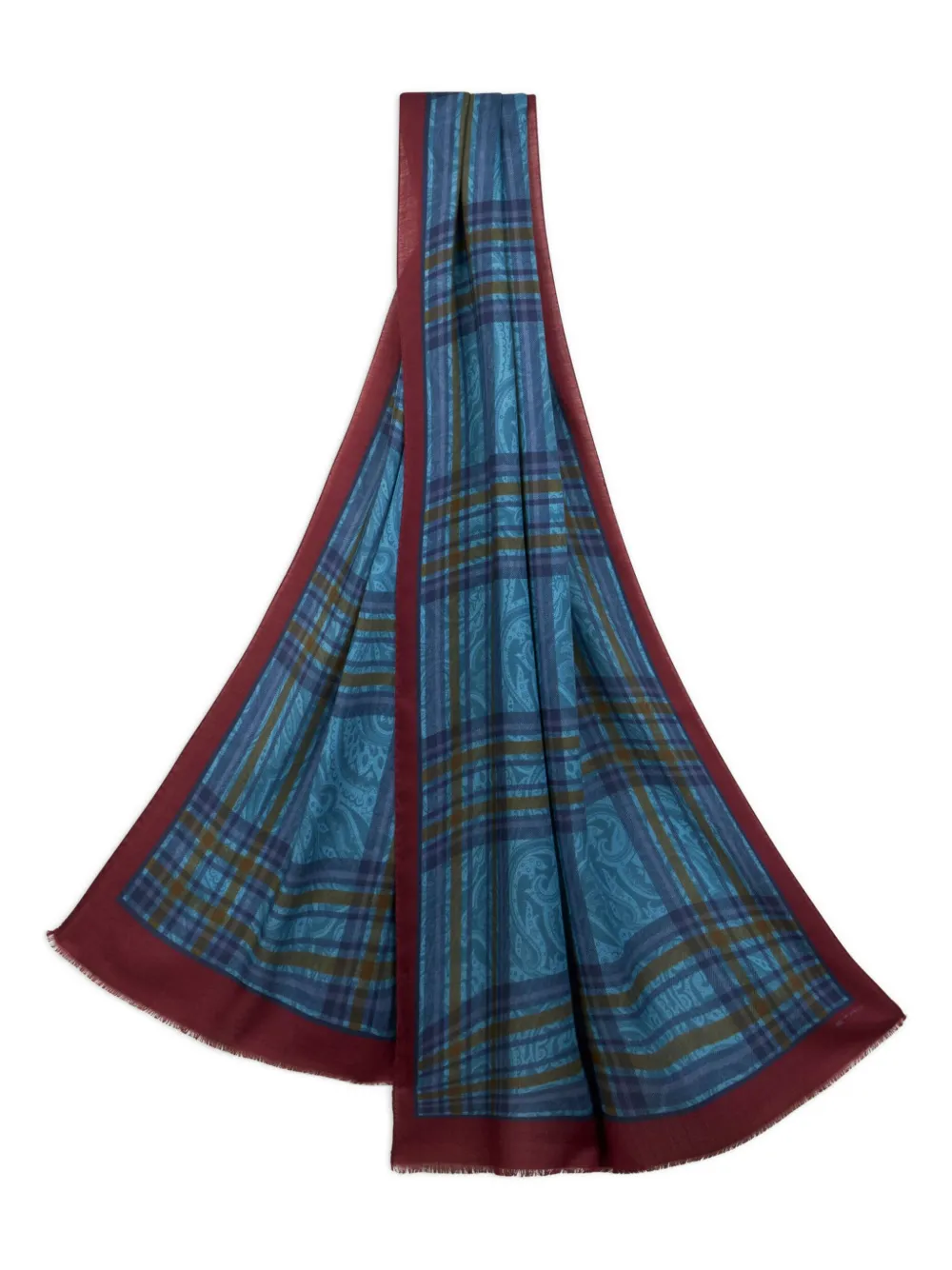 Клетчатый шарф ETRO, синий
Клетчатый шарф ETRO, синий