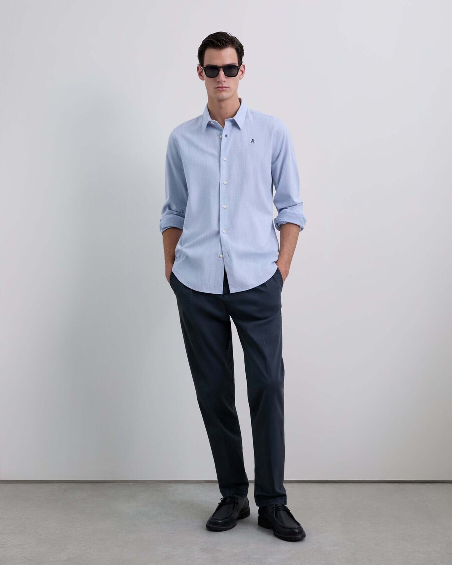 Рубашка на пуговицах классического кроя Scalpers Abbot Se, светло-голубой
Рубашка на пуговицах классического кроя Scalpers Abbot Se, светло-голубой