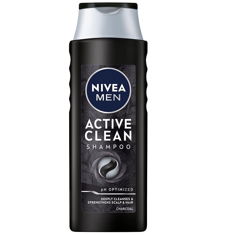 Nivea, Men Active Clean очищающий шампунь для волос 400мл 
Nivea, Men Active Clean очищающий шампунь для волос 400мл