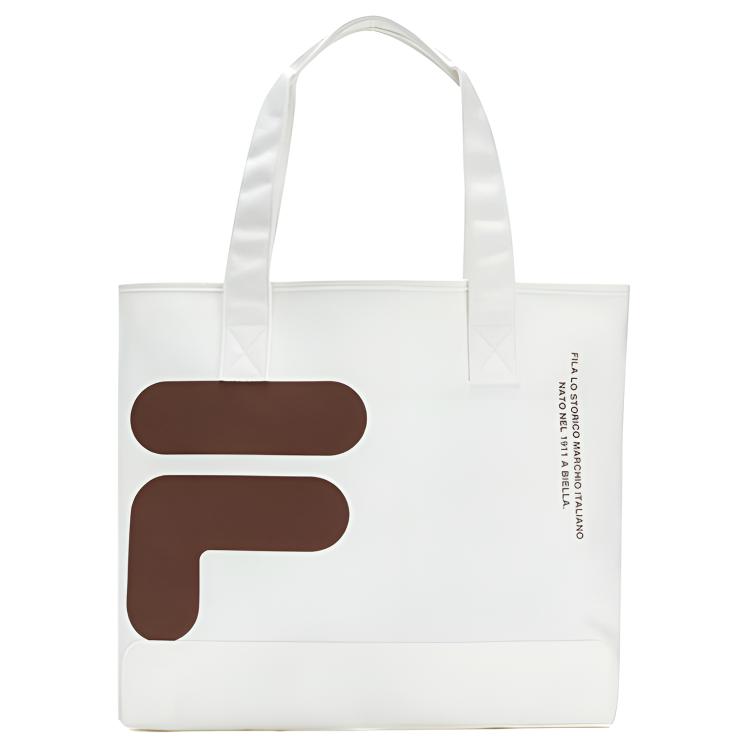 FILA Холщовая сумка-шоппер унисекс белая, White
FILA Холщовая сумка-шоппер унисекс белая, White