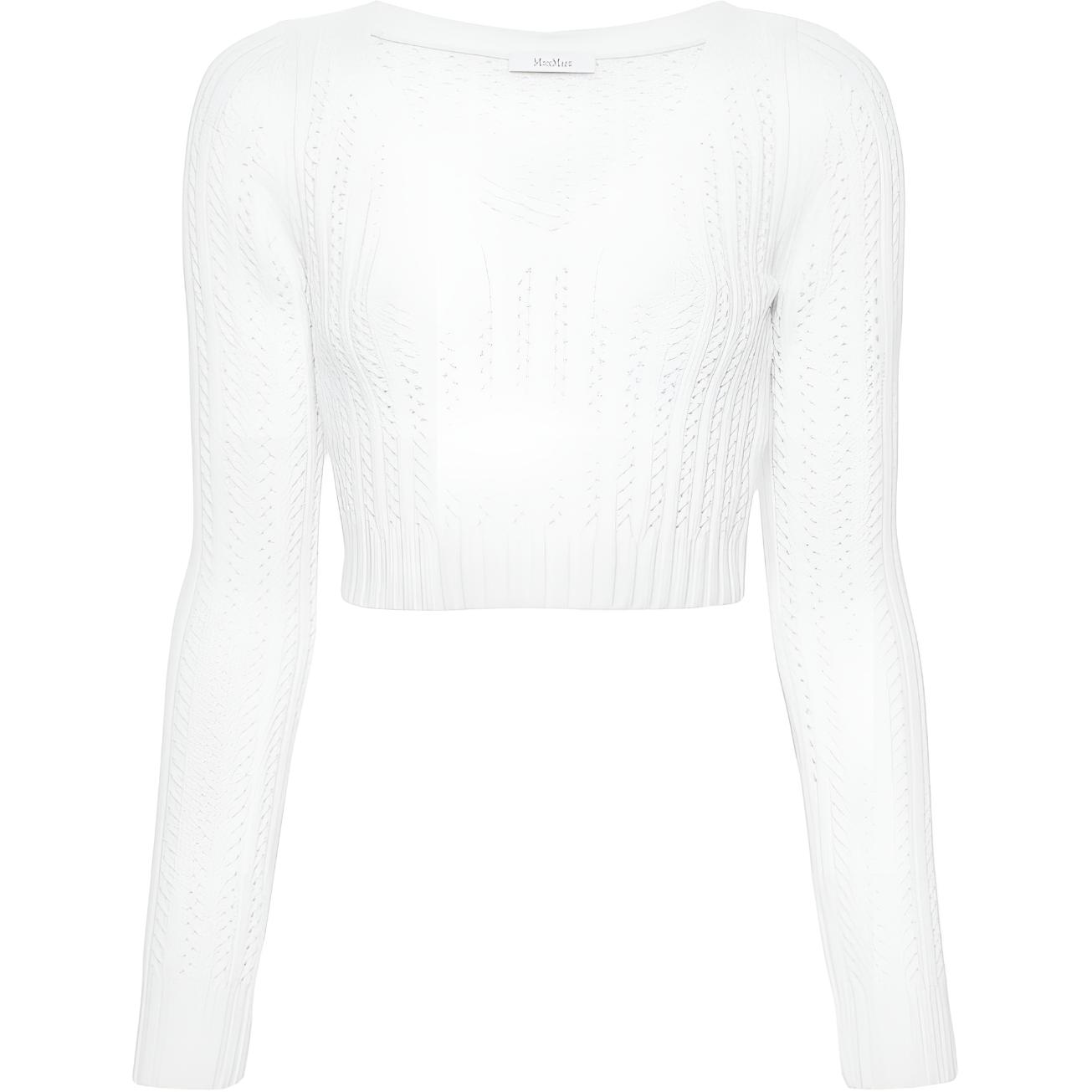 Макс Мара Футболка с V-образным вырезом и длинными рукавами MaxMara, белый
Макс Мара Футболка с V-образным вырезом и длинными рукавами MaxMara, белый