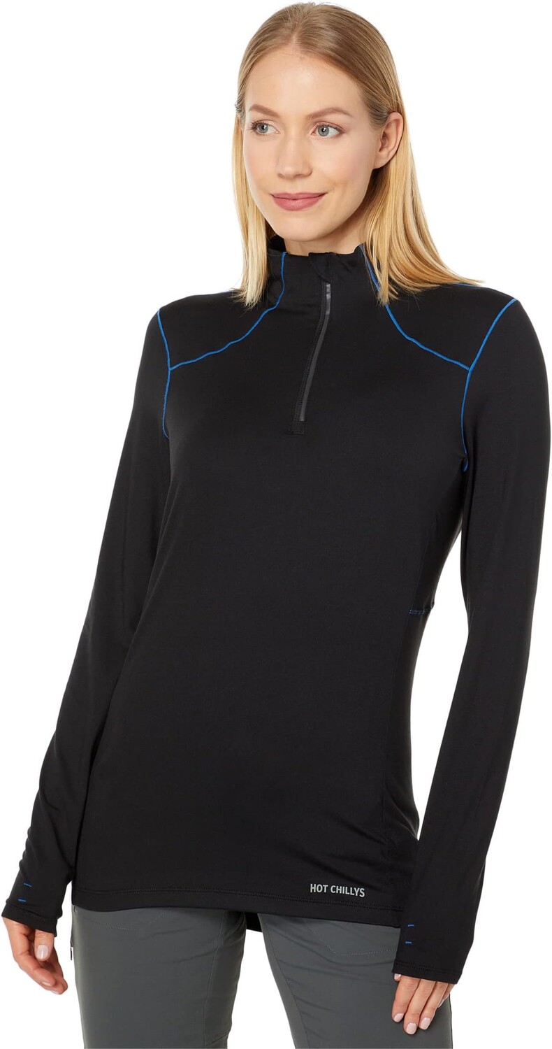 Футболка Clima-Trek на молнии Hot Chillys, черный
Футболка Clima-Trek на молнии Hot Chillys, черный