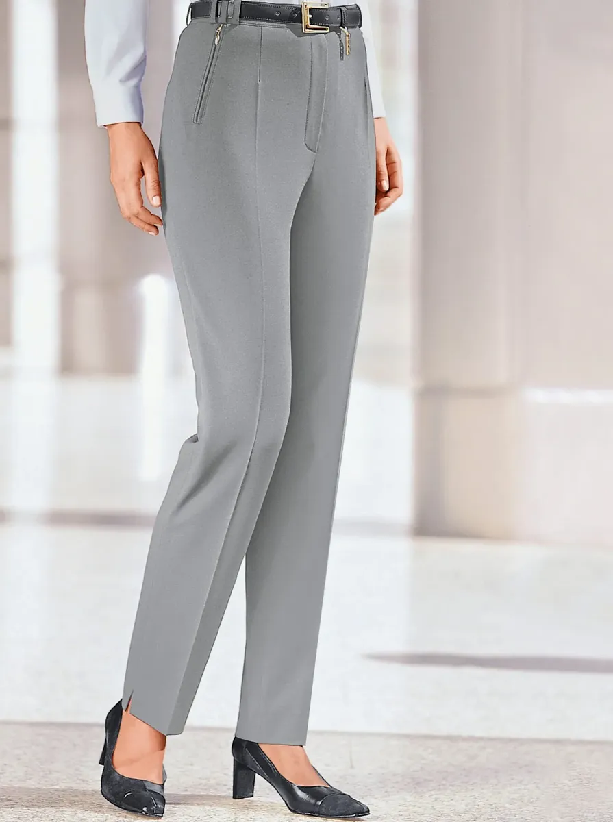 Брюки Classic Basics со складками, серый
Брюки Classic Basics со складками, серый