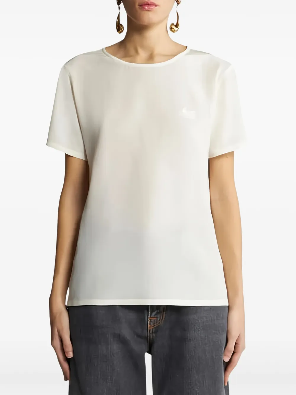 Шелковая блузка ETRO, белый
Шелковая блузка ETRO, белый