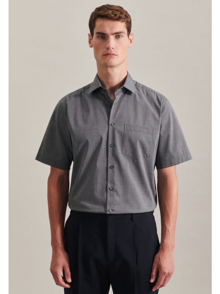 Рубашка Seidensticker, черный
Рубашка Seidensticker, черный