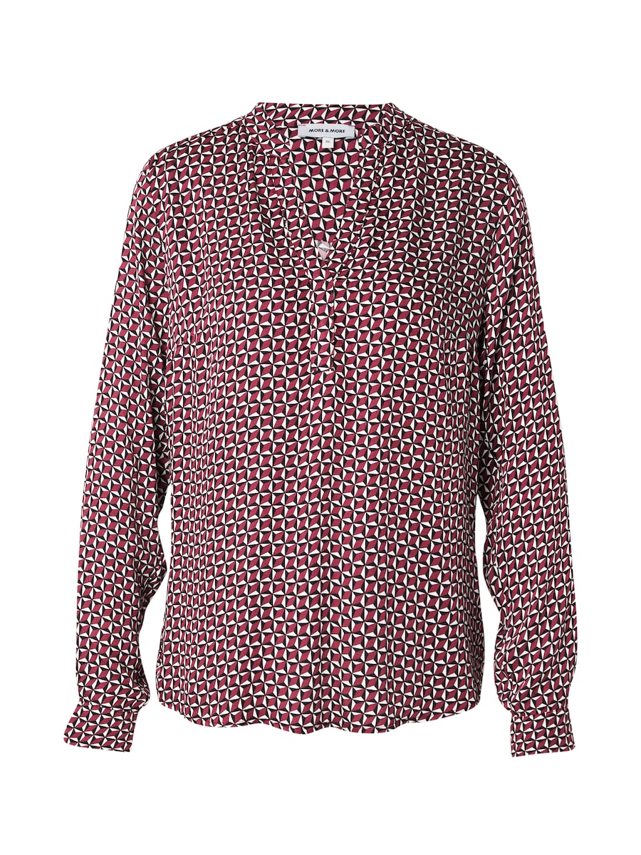 Блуза MORE & MORE, Wine Red
Блуза MORE & MORE, Wine Red