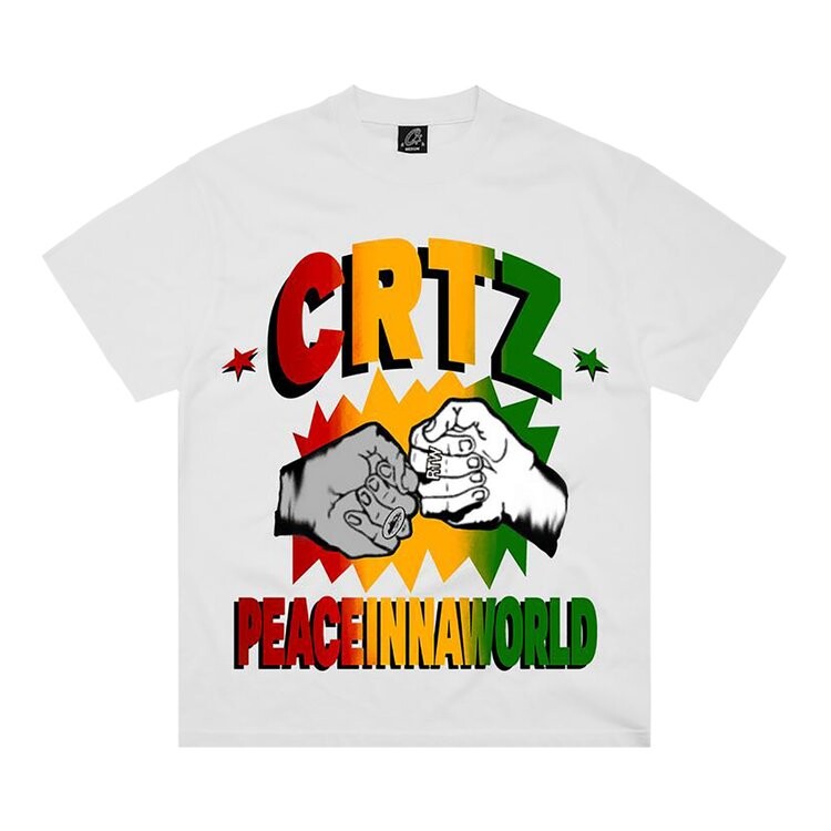 Футболка Corteiz Peaceinnaworld Tee *New Blank*, белый
Футболка Corteiz Peaceinnaworld Tee *New Blank*, белый