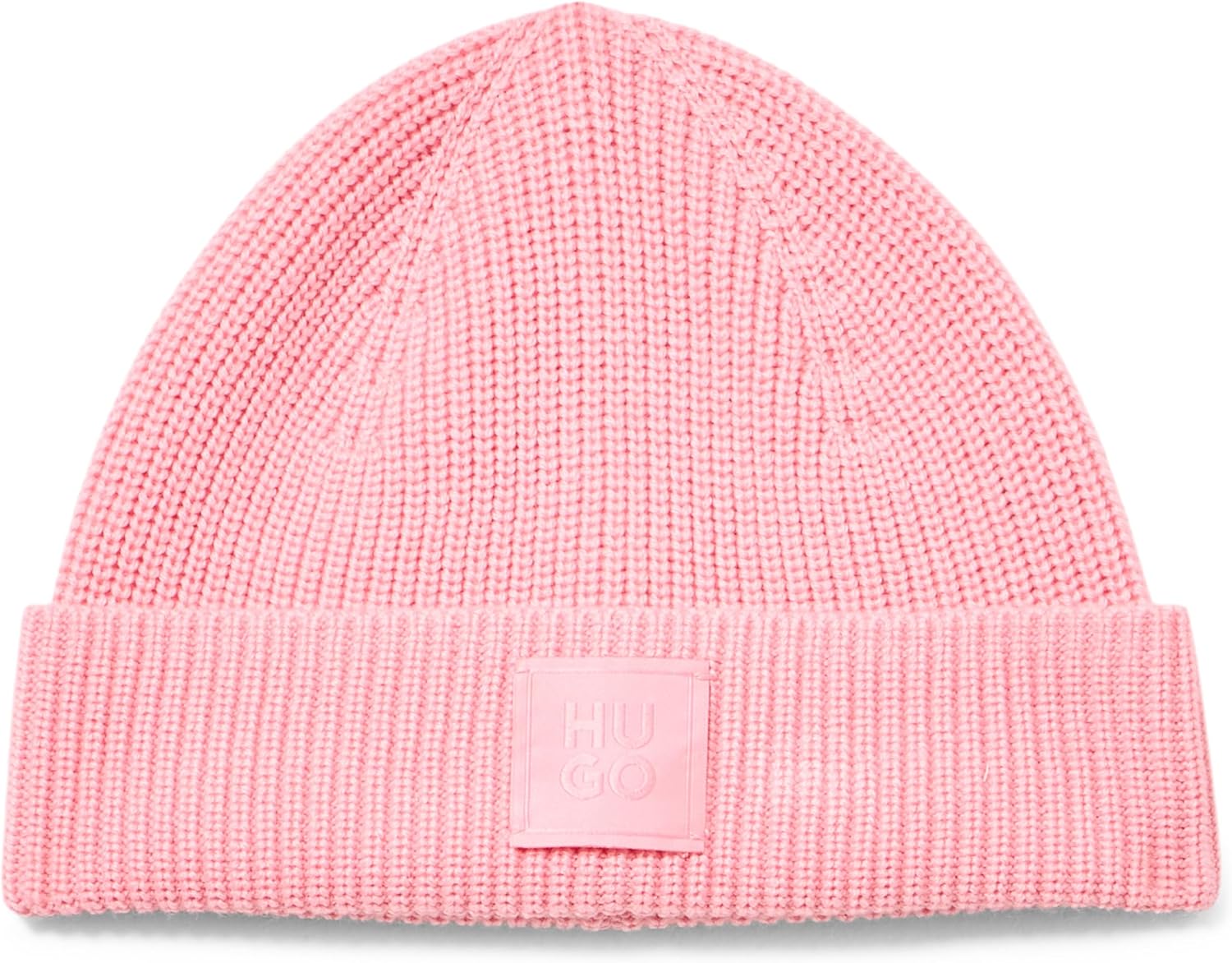 Женская шерстяная шапка-бини HUGO в рубчик, Deep Pink
Женская шерстяная шапка-бини HUGO в рубчик, Deep Pink