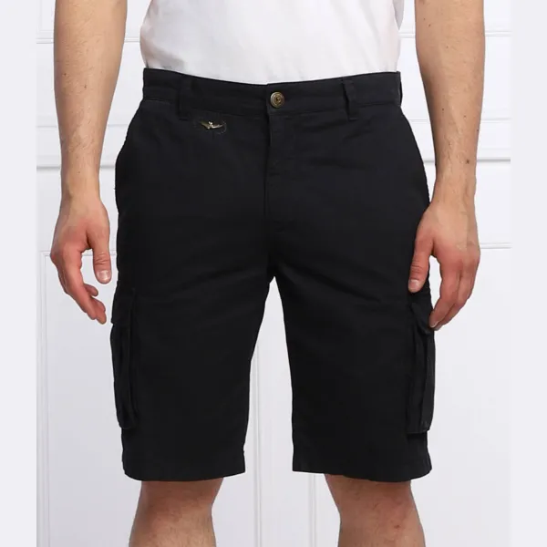 Шорты стандартного кроя Aeronautica Militare, синий 
Шорты стандартного кроя Aeronautica Militare, синий