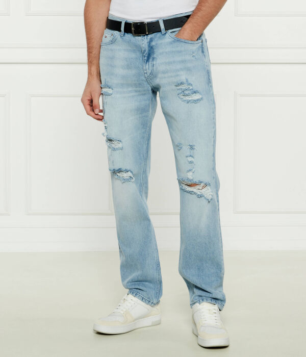 Джинсы мужские Tommy Jeans Райан рваные, синий
Джинсы мужские Tommy Jeans Райан рваные, синий