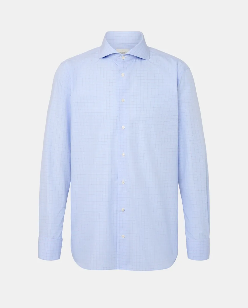 Мужская рубашка с длинным рукавом, не требует глажки Emidio Tucci, синий
Мужская рубашка с длинным рукавом, не требует глажки Emidio Tucci, синий