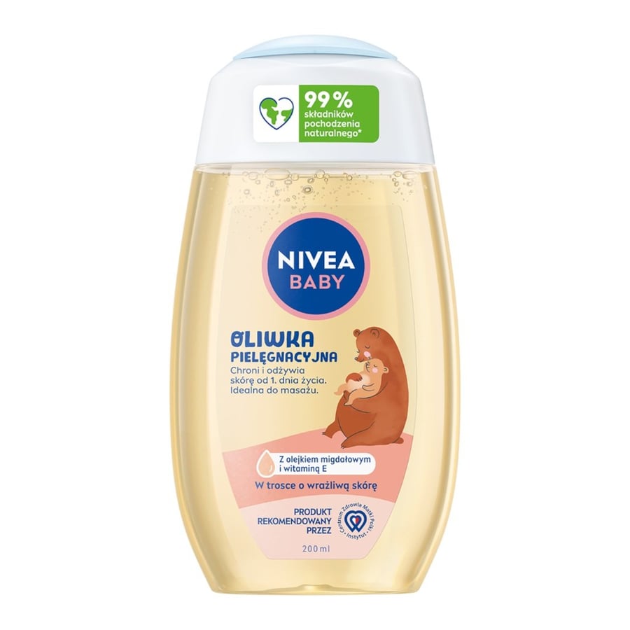 Масло для тела Nivea Baby Care для детей с первого дня жизни 200 мл
Масло для тела Nivea Baby Care для детей с первого дня жизни 200 мл