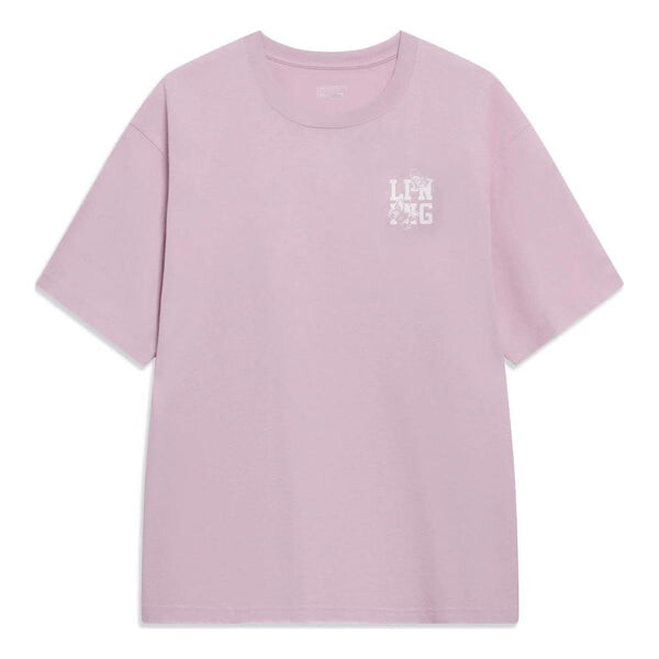 Футболка с изображением бабочки китайской культуры Li-Ning, розовый
Футболка с изображением бабочки китайской культуры Li-Ning, розовый