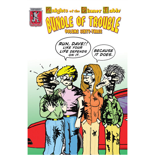 Книга Knight Of The Dinner Table: Bundle Of Trouble Volume 63 (Paperback) Kenzer & Company
Книга Knight Of The Dinner Table: Bundle Of Trouble Volume 63 (Paperback) Kenzer & Company