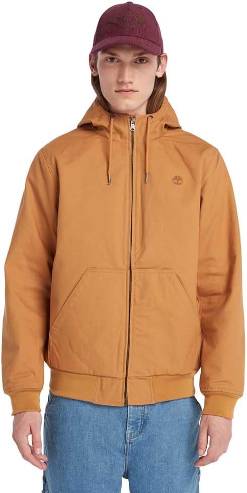 Timberland Mens Canvas Bomber Jacket, Wheat Boot
Timberland Mens Canvas Bomber Jacket, Wheat Boot