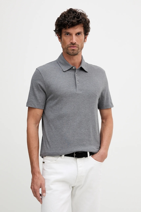 Шелковая рубашка-поло BECKHAM X Boss, серый
Шелковая рубашка-поло BECKHAM X Boss, серый