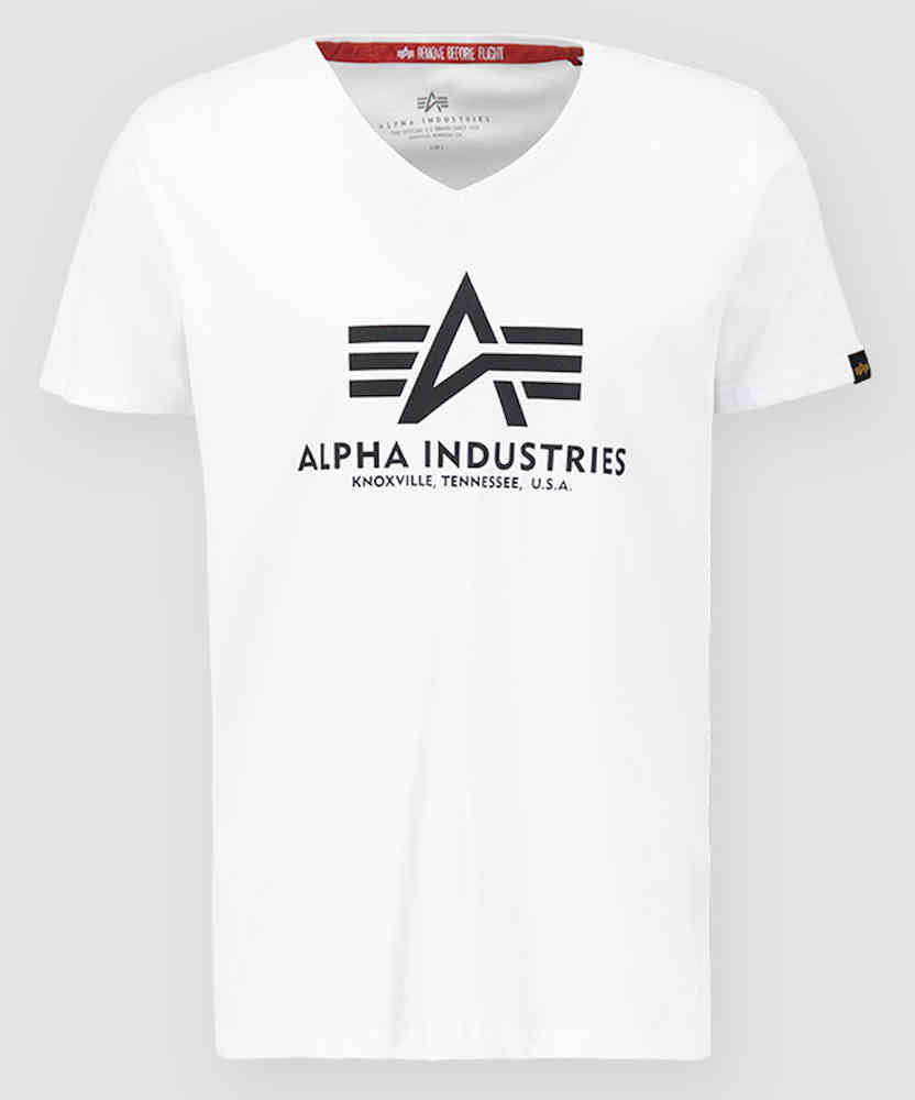 Базовая футболка с V-образным вырезом Alpha Industries, белый
Базовая футболка с V-образным вырезом Alpha Industries, белый