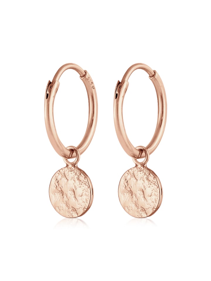 Elli Серьги-диски из серебра 925 пробы в оправе из розового золота
Elli Серьги-диски из серебра 925 пробы в оправе из розового золота