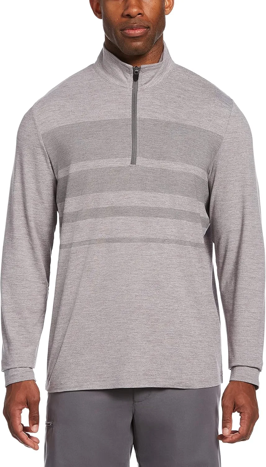 Мужская эластичная толстовка 1/4 молнии для гольфа PGA TOUR
Мужская эластичная толстовка 1/4 молнии для гольфа PGA TOUR