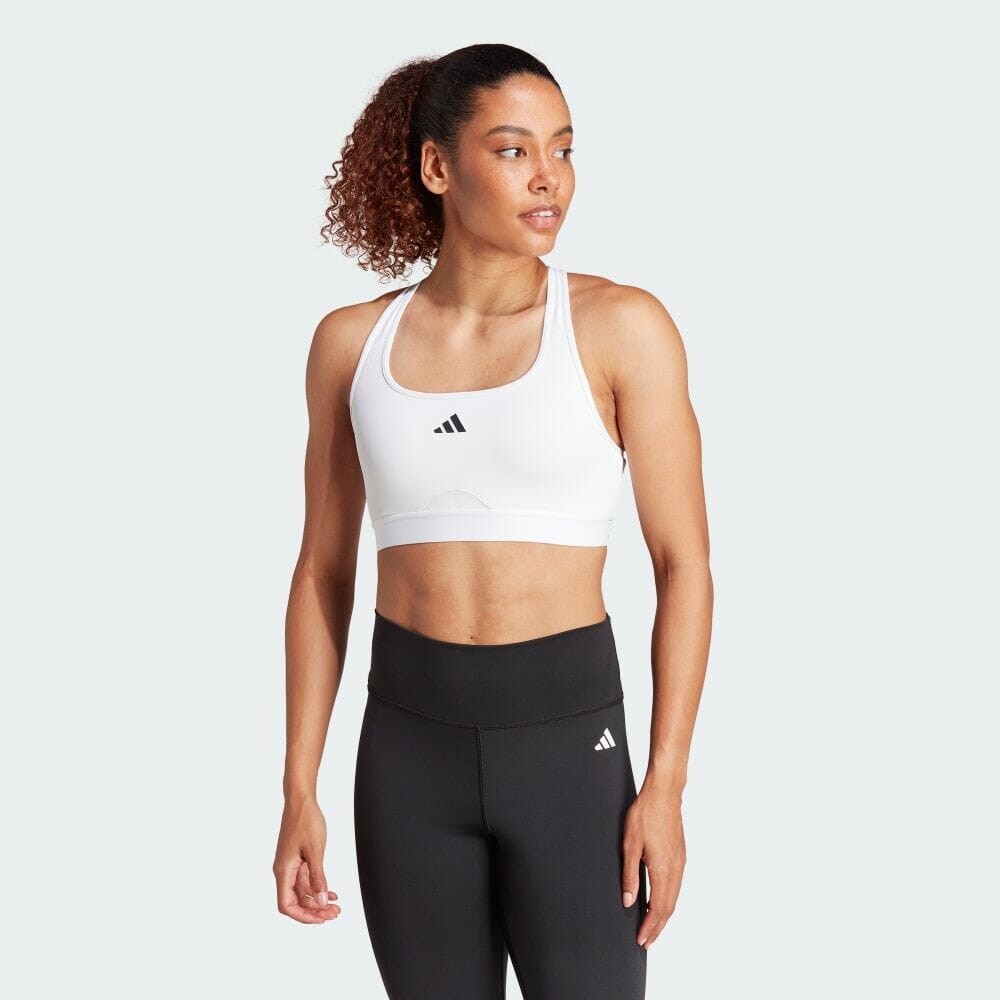 Спортивный бюстгальтер Adidas POWERREACT TRAINING MEDIUM SUPPORT BRA, белый
Спортивный бюстгальтер Adidas POWERREACT TRAINING MEDIUM SUPPORT BRA, белый