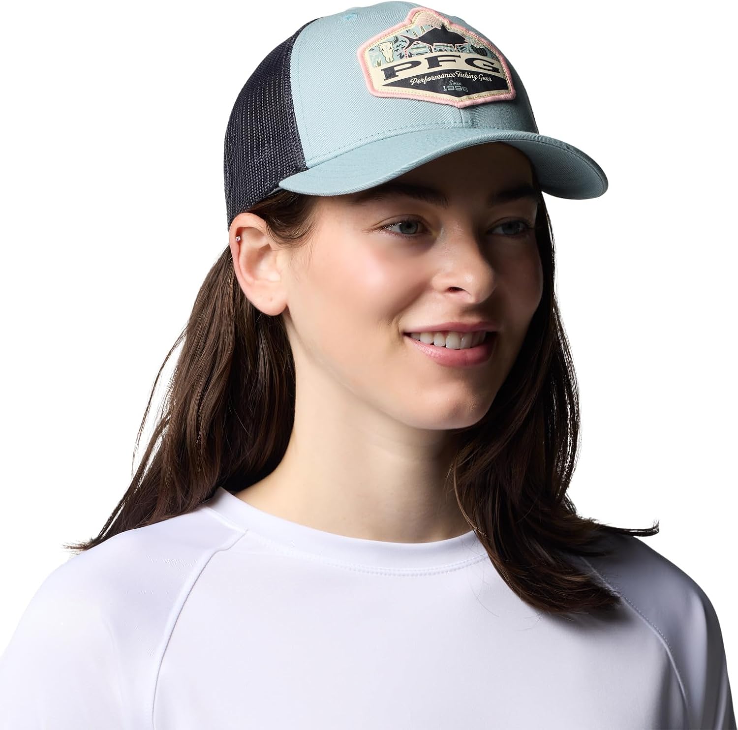 Бейсболка Columbia PFG Mesh, Crushed Blue/Shark/W Baja Badge
Бейсболка Columbia PFG Mesh, Crushed Blue/Shark/W Baja Badge