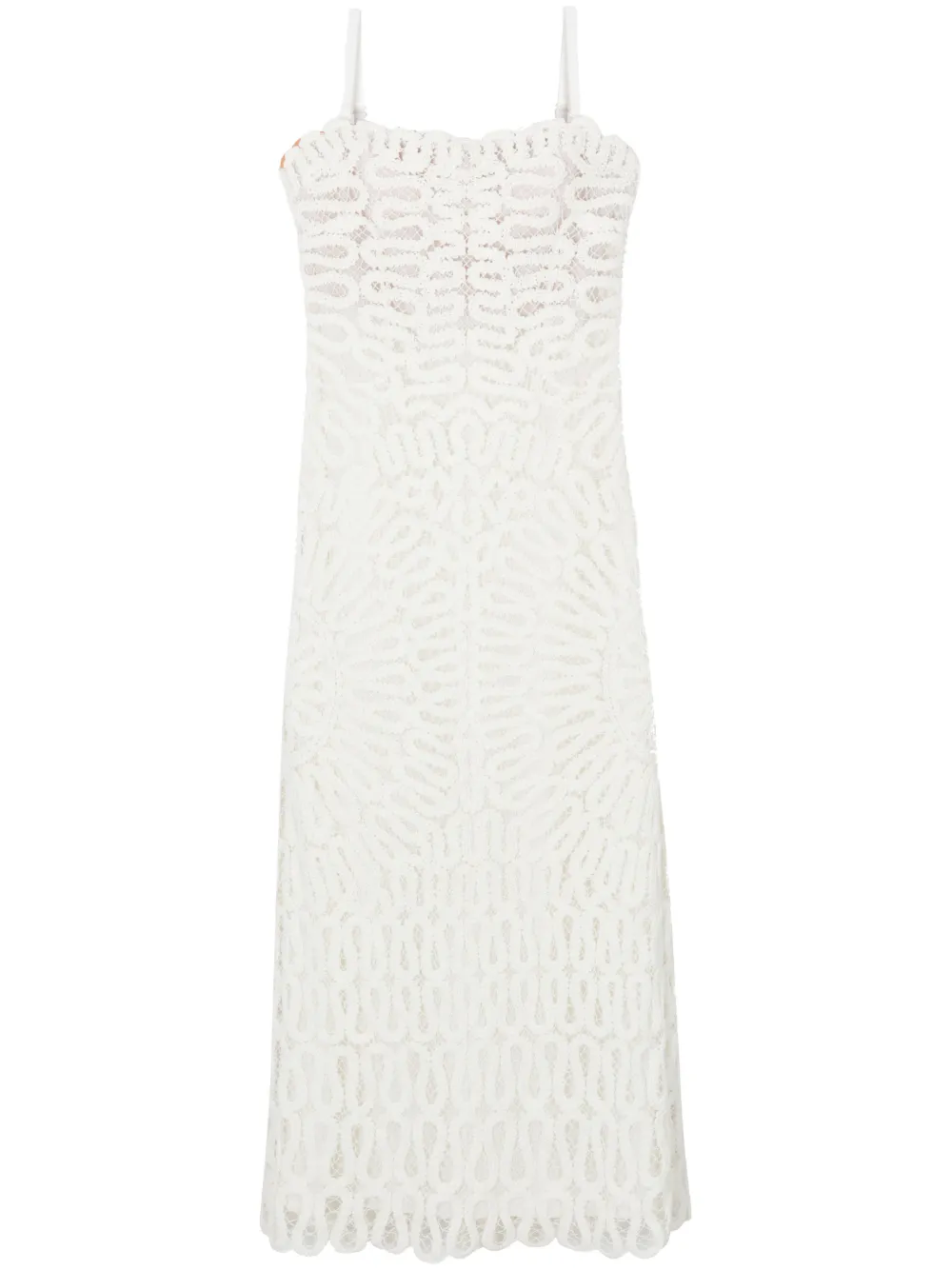 Кружевное платье миди без рукавов Simkhai, белый
Кружевное платье миди без рукавов Simkhai, белый