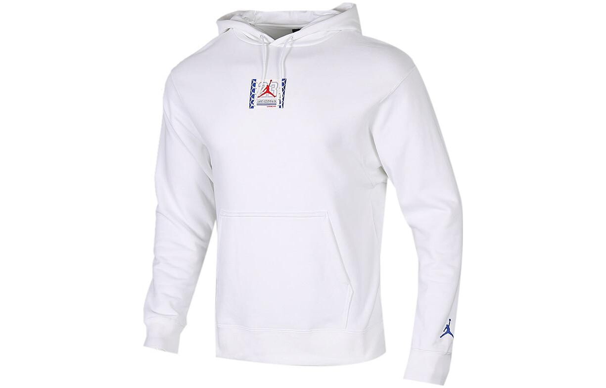 Летная толстовка мужская белая Jordan, белый 
Летная толстовка мужская белая Jordan, белый