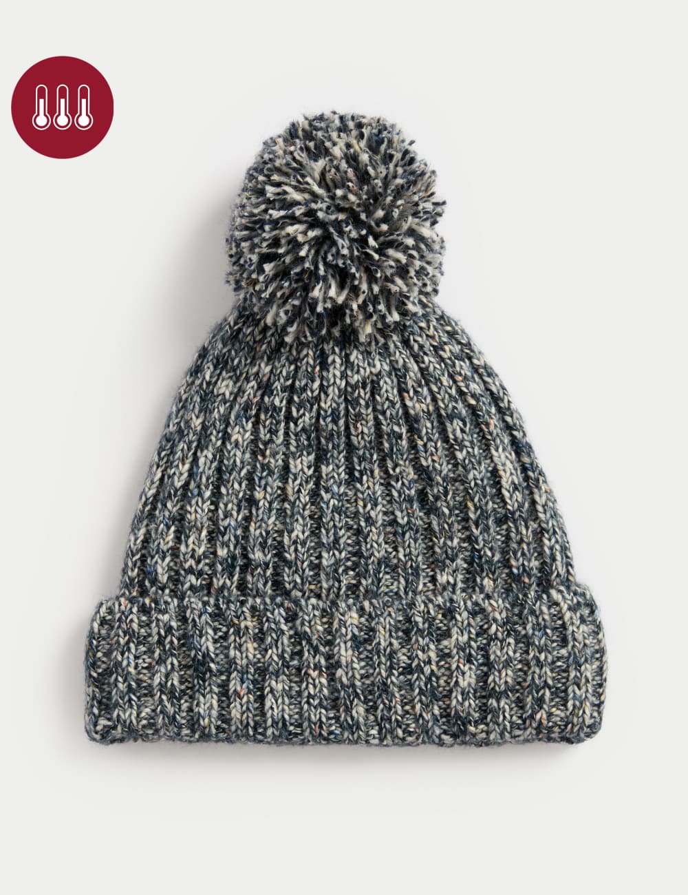 Шапка-бини с подкладкой из флиса с высоким содержанием хлопка Marks & Spencer, синий
Шапка-бини с подкладкой из флиса с высоким содержанием хлопка Marks & Spencer, синий