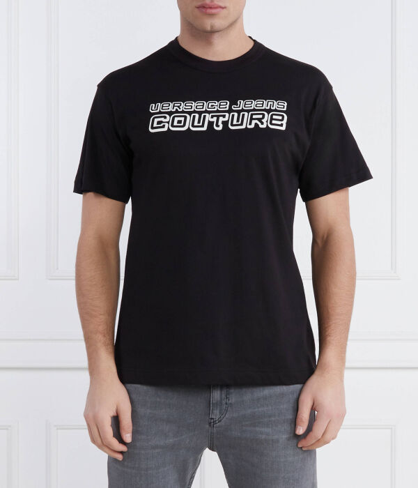 Футболка Versace Jeans Couture хлопковая, черный
Футболка Versace Jeans Couture хлопковая, черный