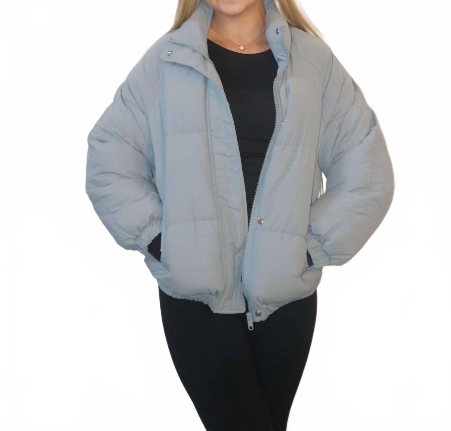 Chloe Пуховик с длинными рукавами в сине-сером цвете Kimberly C
Chloe Пуховик с длинными рукавами в сине-сером цвете Kimberly C