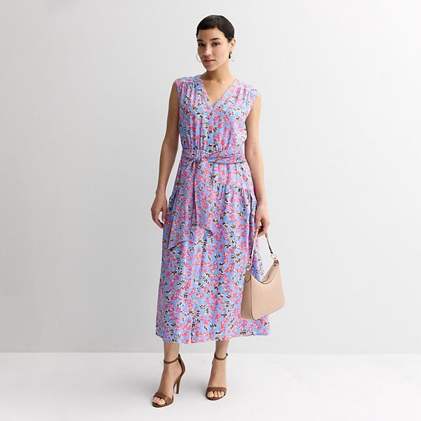 Платье миди на пуговицах Petite Nine West, Multi Luisa Floral
Платье миди на пуговицах Petite Nine West, Multi Luisa Floral