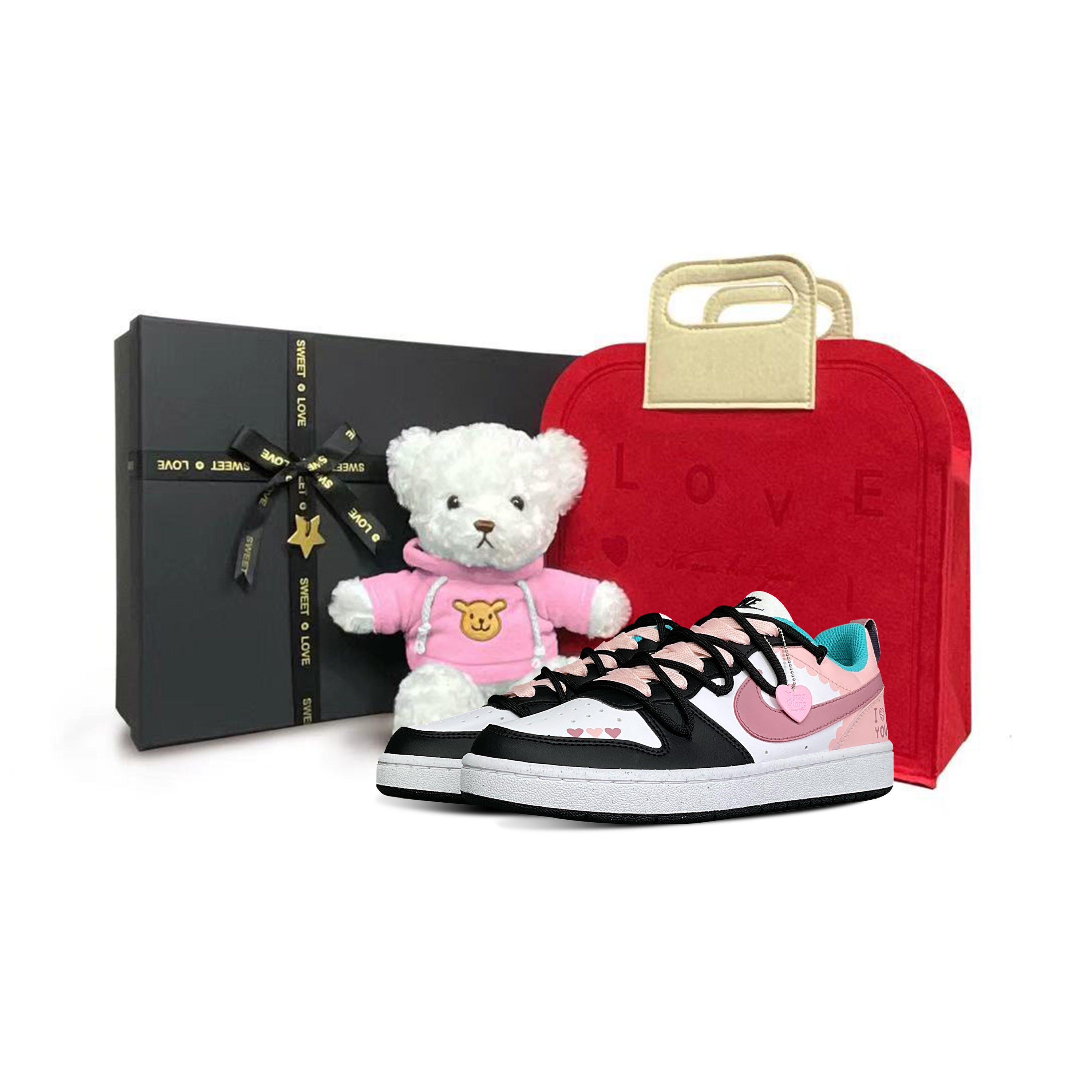 Детские кроссовки для скейтбординга Court Borough Tower Rabbit с амортизацией, износостойкие, низкие, для подростков Nike, розовый 
Детские кроссовки для скейтбординга Court Borough Tower Rabbit с амортизацией, износостойкие, низкие, для подростков Nike, розовый