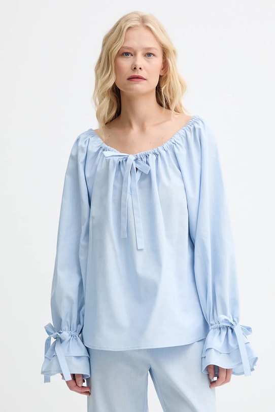 Льняная блузка The Sleeper, синий
Льняная блузка The Sleeper, синий