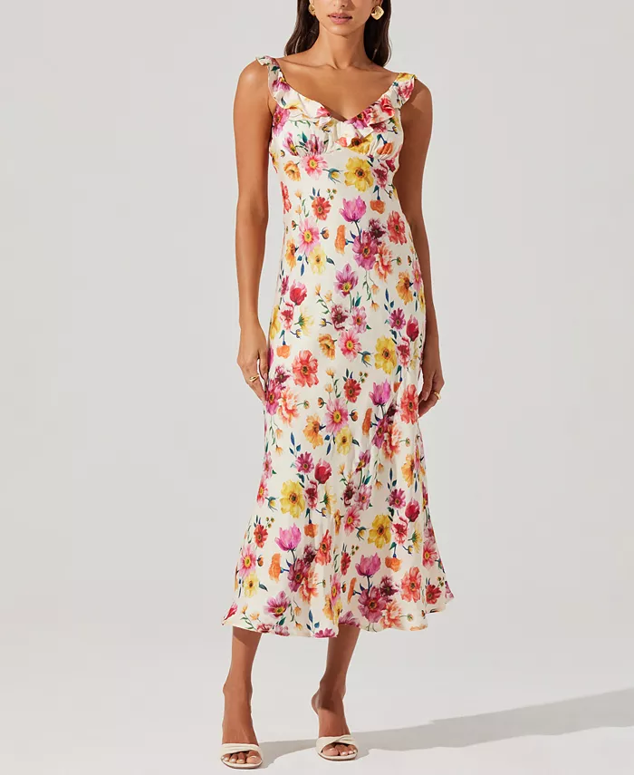 Женское платье миди Zoie без рукавов с цветочным принтом ASTR the Label, мультиколор
Женское платье миди Zoie без рукавов с цветочным принтом ASTR the Label, мультиколор