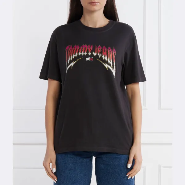 Стираная футболка свободного кроя tj rock Tommy Hilfiger, черный
Стираная футболка свободного кроя tj rock Tommy Hilfiger, черный