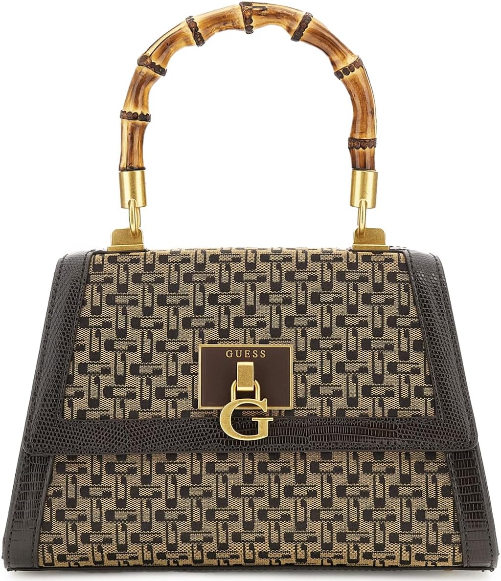 Сумка GUESS Stephi Bamboo Flap Brown Logo One Size
Сумка GUESS Stephi Bamboo Flap Brown Logo One Size