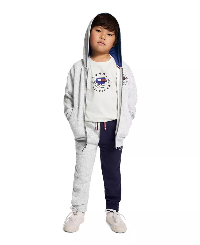 Бойс 2T-7 лого худи Tommy Hilfiger, черный
Бойс 2T-7 лого худи Tommy Hilfiger, черный