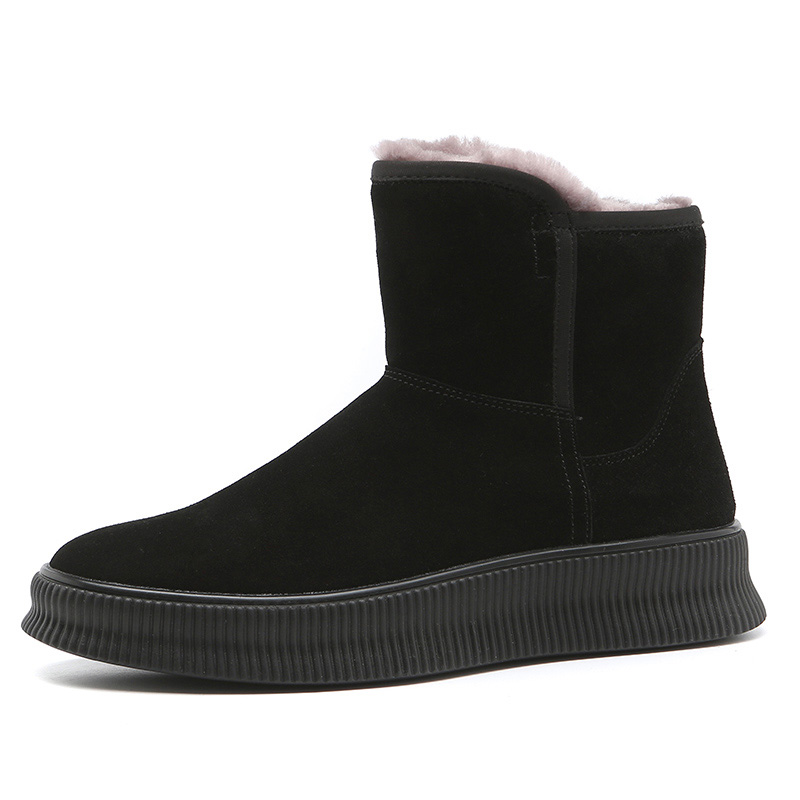 Devanro Теплые, износостойкие, нескользящие, короткие зимние ботинки, мужские, черные
Devanro Теплые, износостойкие, нескользящие, короткие зимние ботинки, мужские, черные