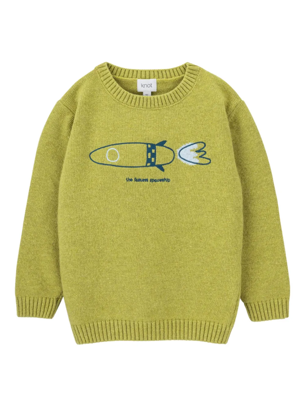 Свитер Rocket Ship с вышивкой Knot, зеленый
Свитер Rocket Ship с вышивкой Knot, зеленый