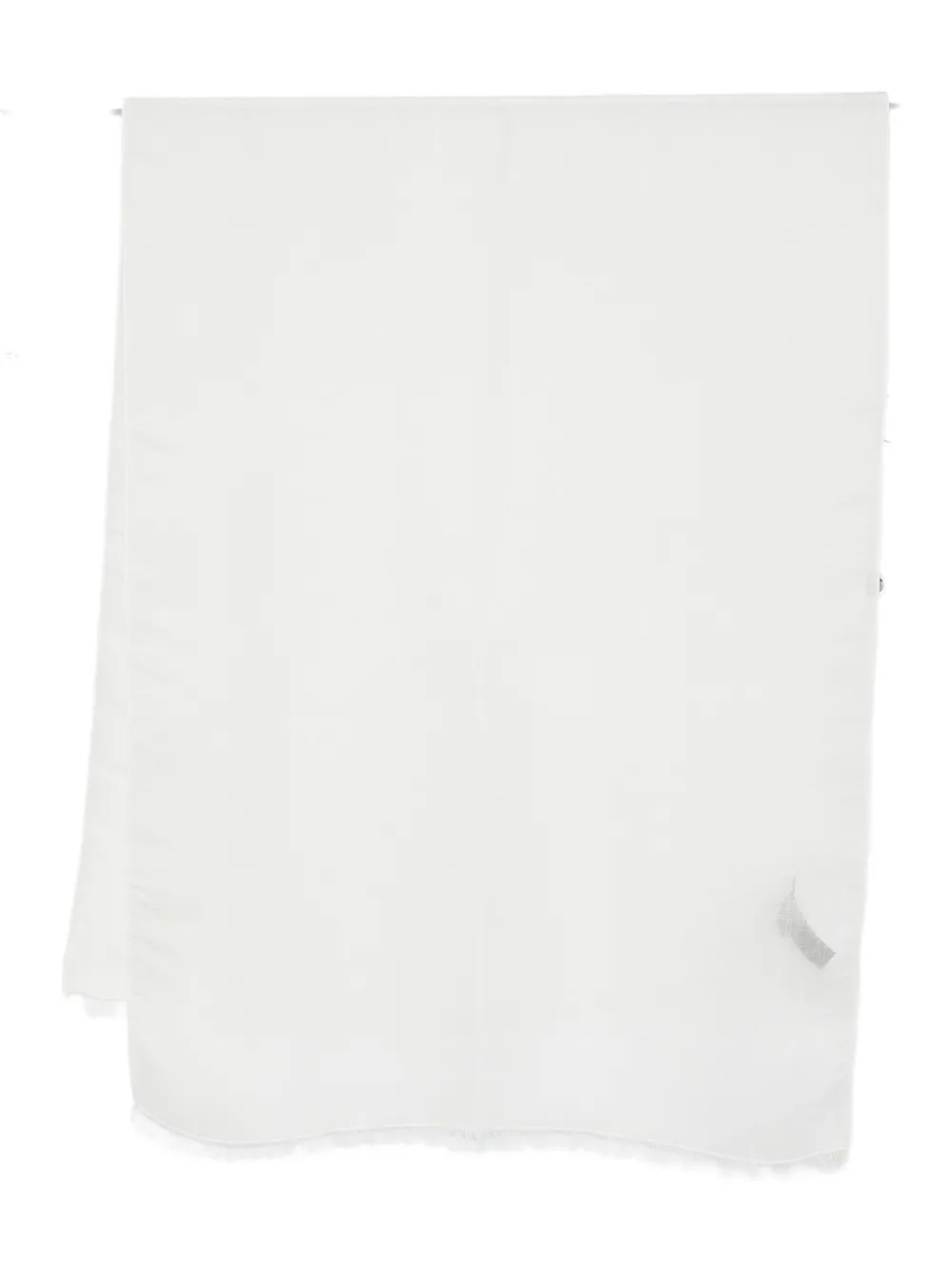 Шарф из смеси модала и шерсти с бахромой EMPORIO ARMANI, белый
Шарф из смеси модала и шерсти с бахромой EMPORIO ARMANI, белый