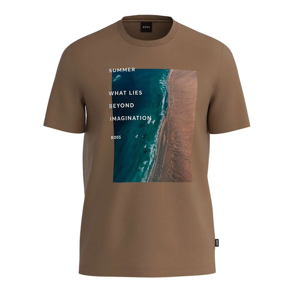 Футболка с коротким рукавом BOSS Tiburt 388, коричневый
Футболка с коротким рукавом BOSS Tiburt 388, коричневый