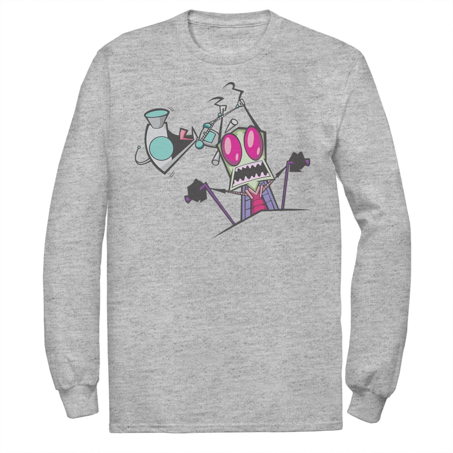 Мужская футболка с длинными рукавами и рисунком Invader Zim Gir Pulling Zim's Antennas Nickelodeon
Мужская футболка с длинными рукавами и рисунком Invader Zim Gir Pulling Zim's Antennas Nickelodeon