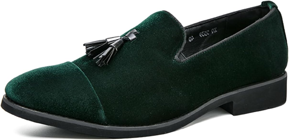 Мужские замшевые лоферы Zzyyzzyy с кисточками, стильные низкие туфли типа «пенни», для бизнеса, свадьбы, вечеринки и официальных мероприятий, зеленый
Мужские замшевые лоферы Zzyyzzyy с кисточками, стильные низкие туфли типа «пенни», для бизнеса, свадьбы, вечеринки и официальных мероприятий, зеленый